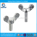 In Stock Chinese Supplier Best Price DIN316 Stainless Steel wing scrow bolt with nut